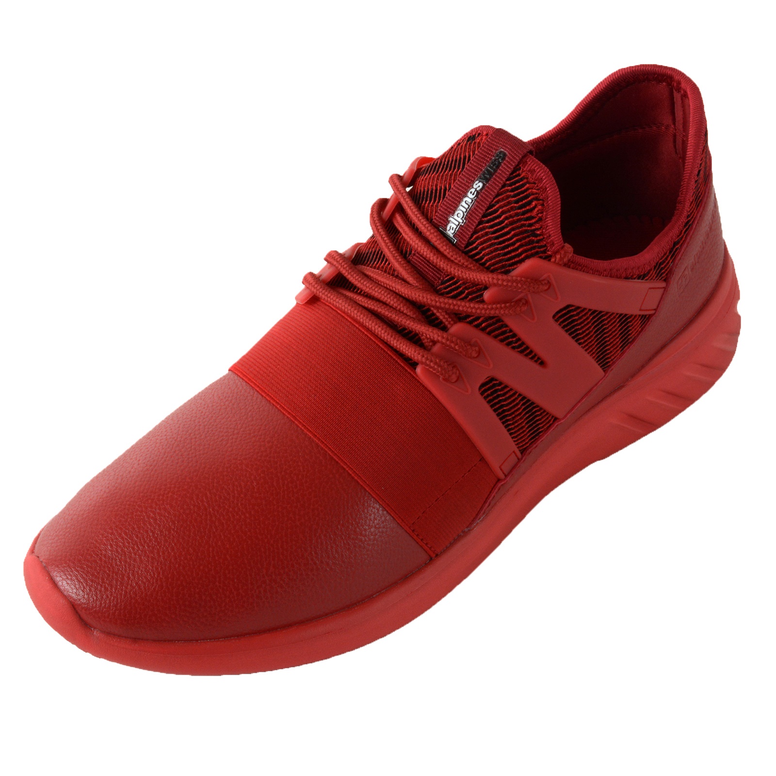 Alpine Swiss Josef Men Tennis Shoes Low Top Sneakers Flex Strap Mesh